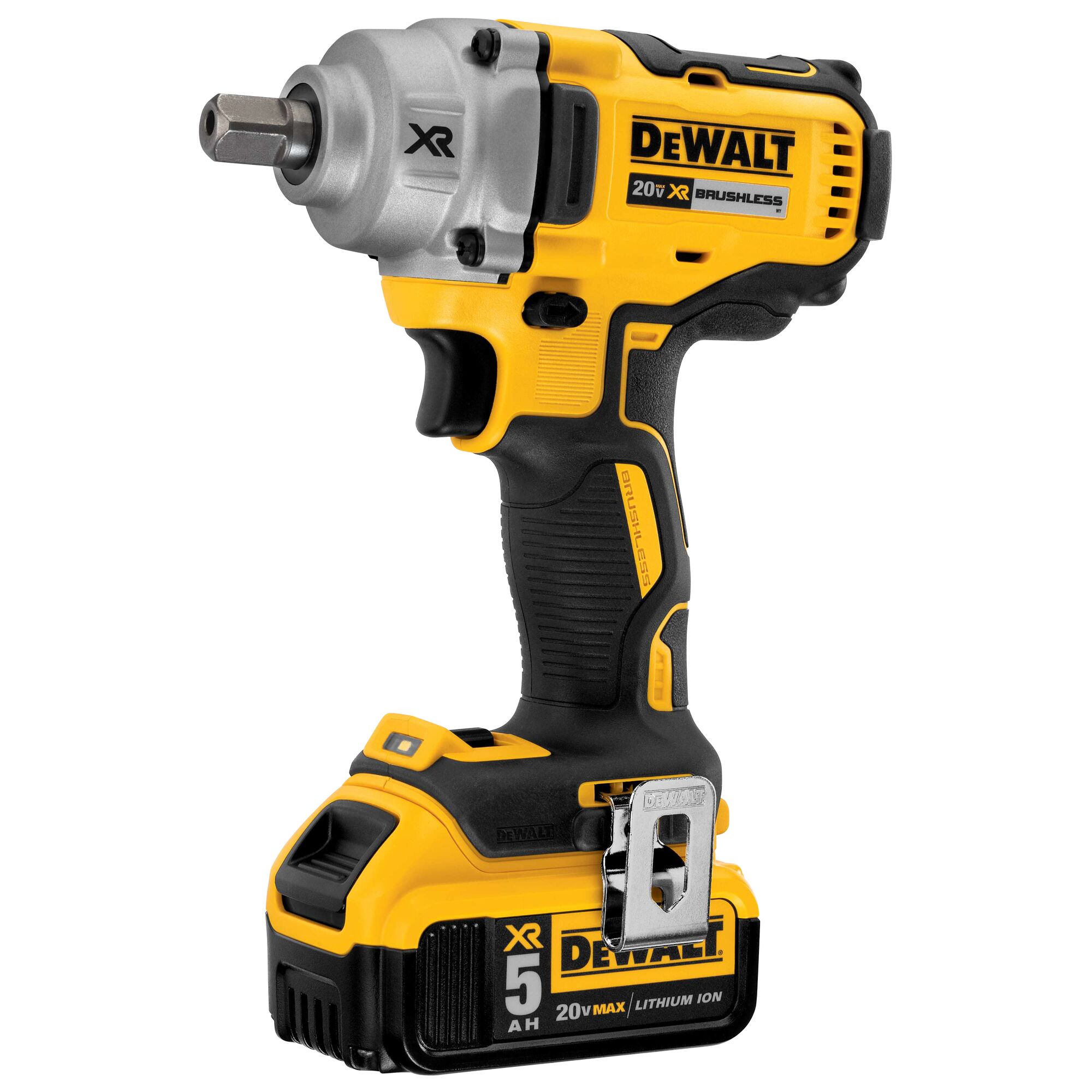 profile of CORDLESS IMPACT WRENCH WITH DETENT PIN ANVIL