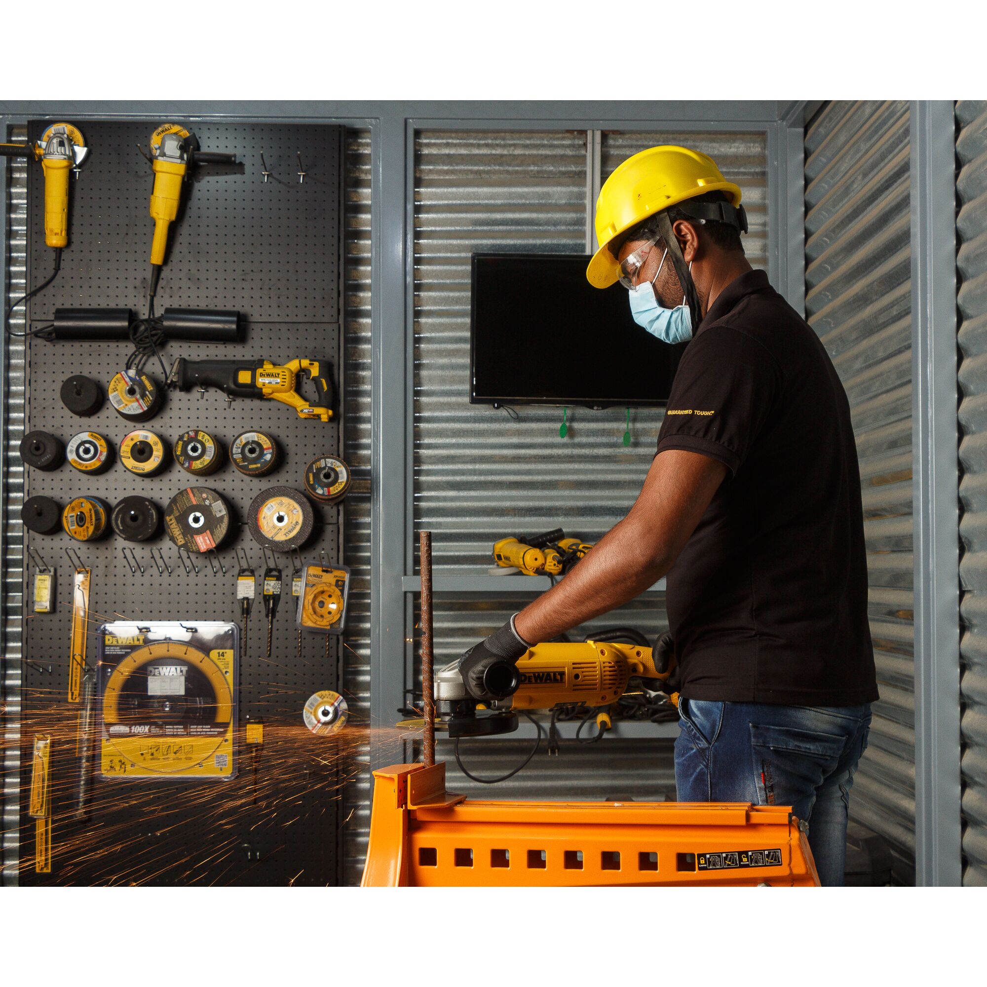 เครื่องเจียร 7" สวิตช์ไกปืน